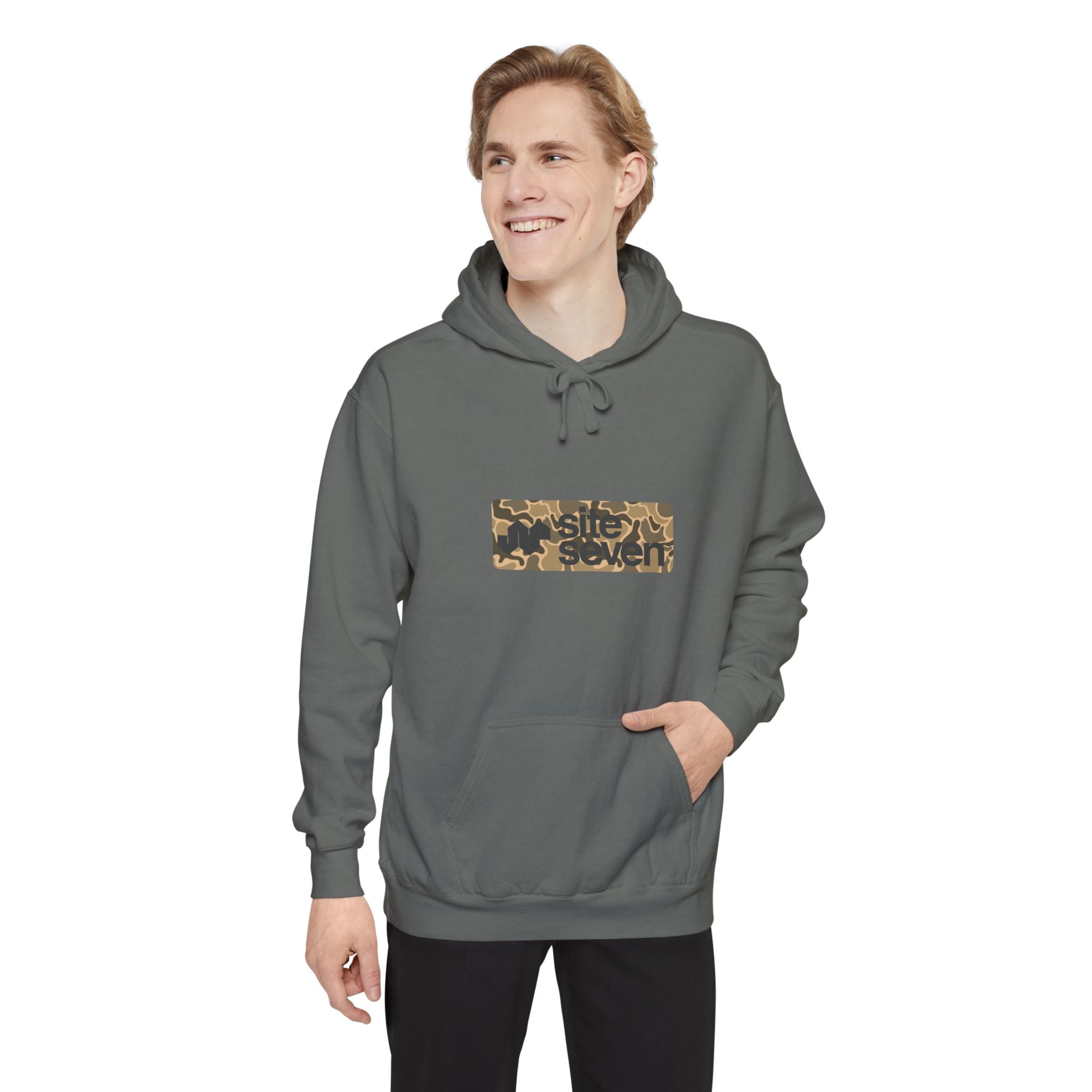 Site Seven Camo Logo Hoodie