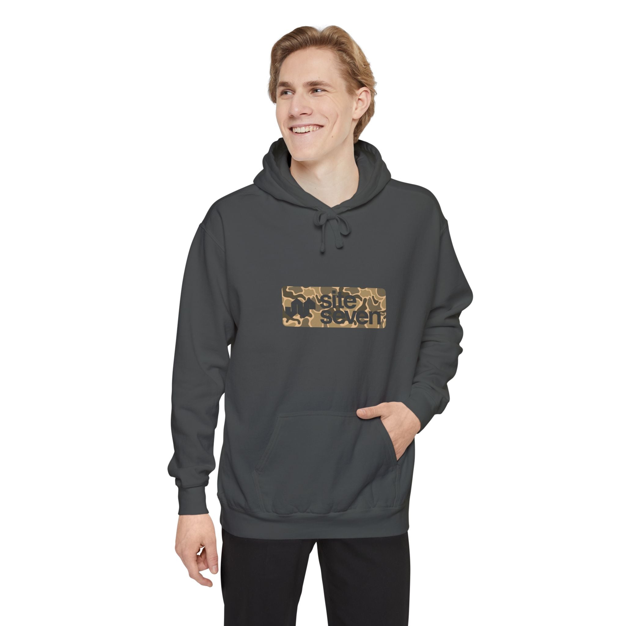 Site Seven Camo Logo Hoodie