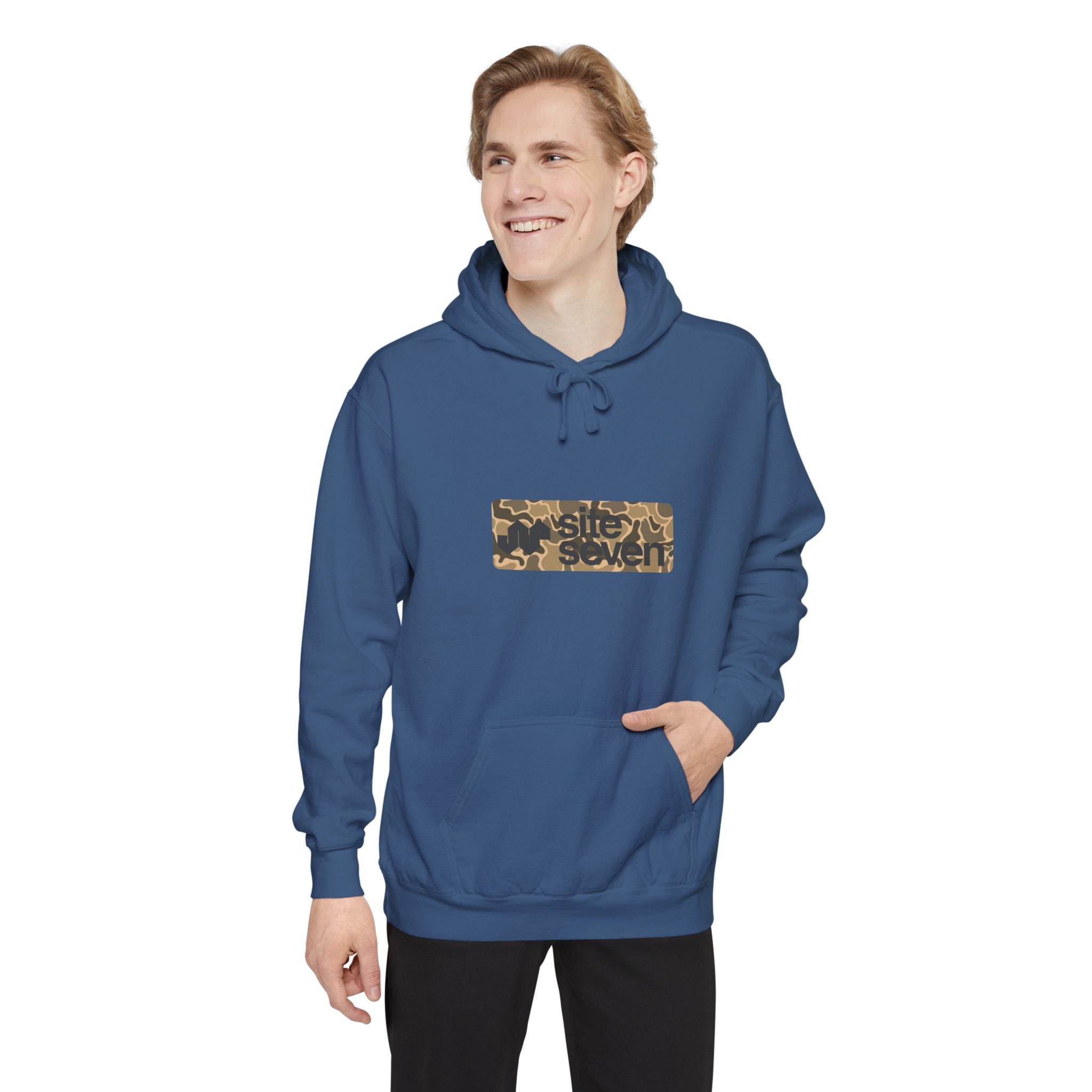 Site Seven Camo Logo Hoodie