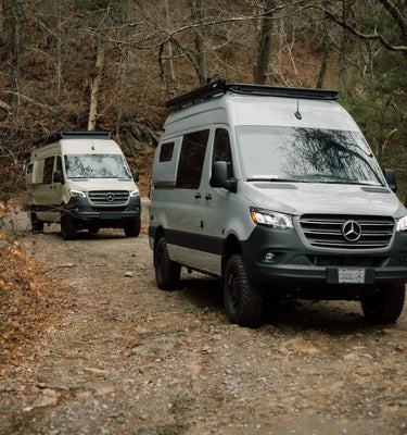 Stone Gray Mercedes Sprinter Van 170wb
