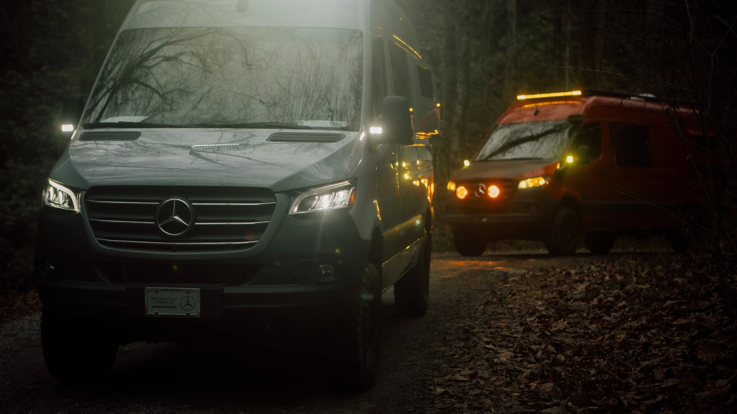 Off-grid camper van designed for comfortable, independent travel